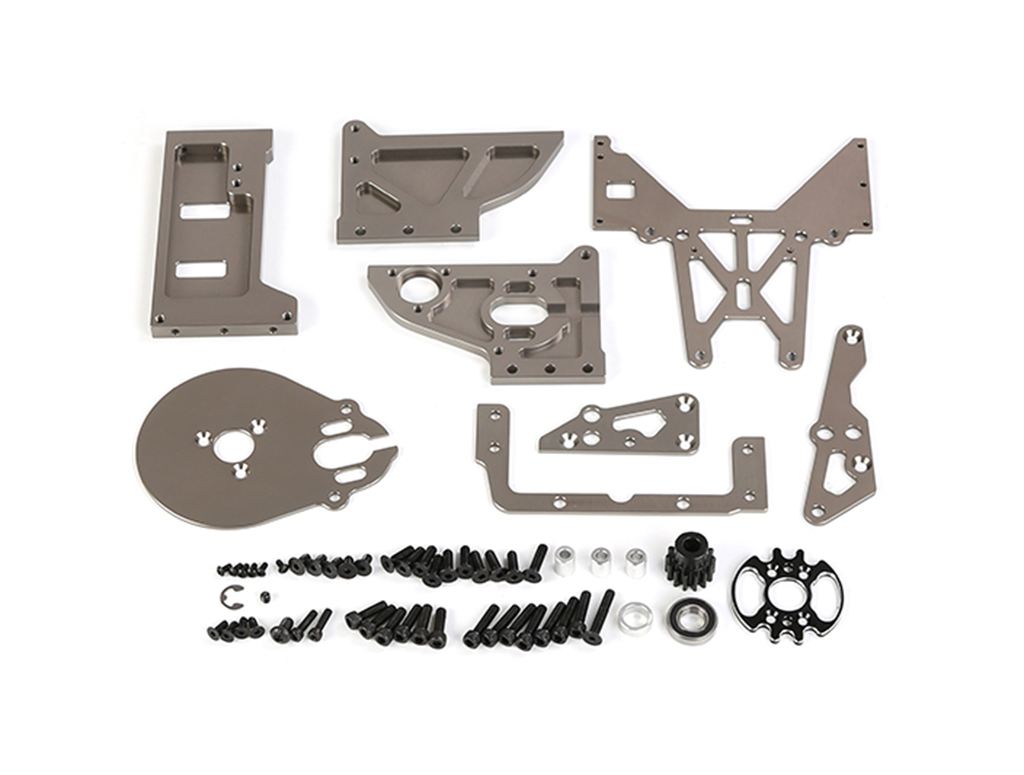 855715 BAHA油改电电机CNC金属支架套件